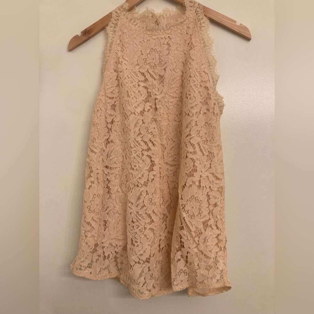 Lace Tank Top Blouse